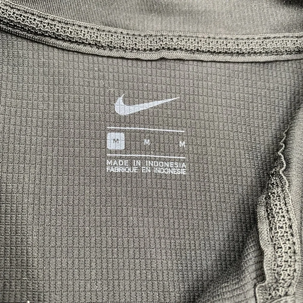 Nike Men's Jesuit Lacrosse Polo Shirt Pullover Short Sleeve Black Medium